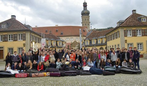 Seit Jahrzehnten Jeunesses-Mitglied und Weikersheim-begeistert: Das Jugendsinfonieorchester der Rheinischen Musikschule Köln. Foto: JSO Köln