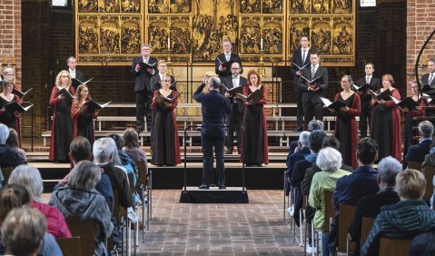 Der Eric Ericson Chamber Choir in Hannover. Foto: Rüdiger Schestag