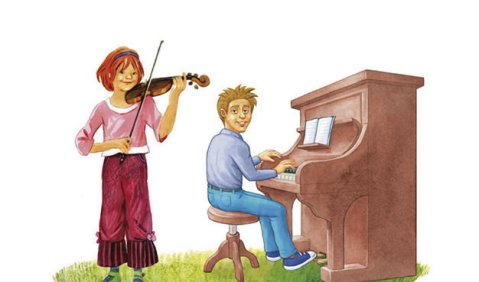 Kurt Sassmannshaus: Früher Anfang auf der Geige 1. Klavierbegleitung. Bärenreiter Verlag BA10751, € 12,95, ISMN 979-0 006-56775-1