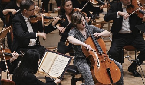 Konstanze Pietschmann, Siegerin der Cellokategorie. Foto: Urban Ruths