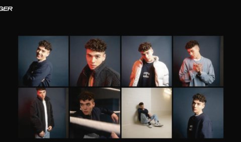 Nicht besonders informativ: Levent Geigers Website. Screenshot: nmz