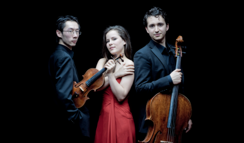 Debüt bei den Meisterkursen: Das Amatis Piano Trio. Foto: HfM, Marco Borggreve