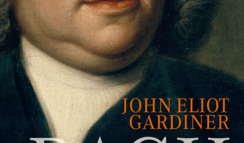 John Eliot Gardiner auf der Suche nach dem Menschen Bach. Foto: Buchcover, Hanser Verlag