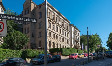 Bachakademie am Johann-Sebastian-Bach-Platz 1. Foto: Holger Schneider