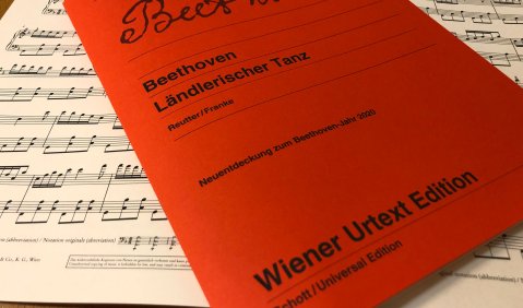 Beethoven: Ländlerischer Tanz. Foto: Universal Edition