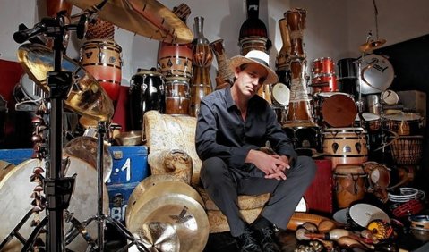 Zieht alle Percussions-Register: Tilman Bruno
