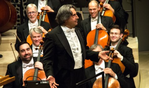 Versöhnung mit den Erkälteten: Riccardo Muti. Foto: Juan Martin Koch