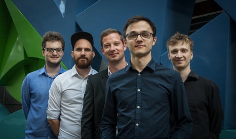 Vincent Eberle Quintett gewinnt Neuen Deutschen Jazzpreis. Foto: IG Jazz Rhein Neckar, Konni Kern
