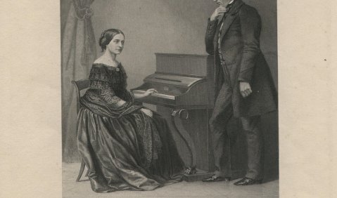 Briefedition Clara und Robert Schumann wächst weiter. Foto: Robert Schumann - Lebens- und Charakterbilder, 1898