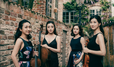 Das Esmé Quartet. Foto: Sihoo Kim, Akademie der Wissenschaften und der Literatur Mainz