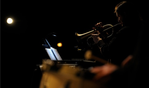 Der Jazztrompeter Franz Hackl. Foto: Lukas Beck