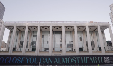 Die David Geffen Hall in New York. Foto: Screenshot Promovideo