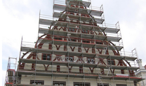 Das Gewandhaus Zwickau wird saniert. Foto: Stadt Zwickau