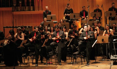 Musik aus einer komplizierten Stadt: die Sinfonica Heliopolis aus Sao Paolo. Foto: Kornelia Danetzki