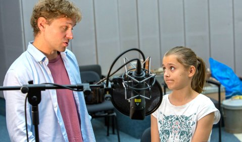 SWR2 Spielraum - Hörspiel, «Antonia rettet die Welt». Foto: SWR/Monika Maier