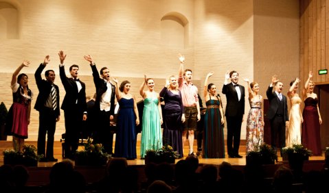 „So long, Farewell…“ – Abschied von den Meistersängern 2012. Foto: Juan Martin Koch