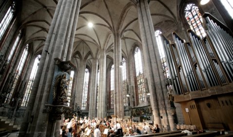 St. Sebald als eine der Aufführungsstätten der ION. Foto: ION