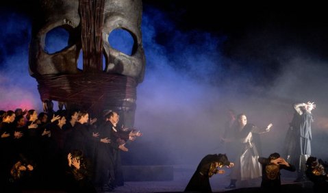 Wolfgang Amadeus Mozarts «Idomeneo» an der Berliner Staatsoper Unter den Linden. Foto: Bernd Uhlig, Staatsoper Unter den Linden