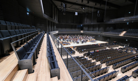 Neue Isarphilharmonie: Musiker schwärmen von der Akustik. Foto: Tobias Hase, Münchner Philharmoniker