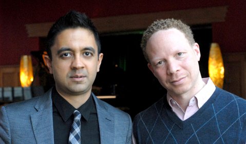 Hohe Ad Hoc-Kunst: Craig Taborn  und Vijay Iyer. Foto: Ssirus W. Pakzad