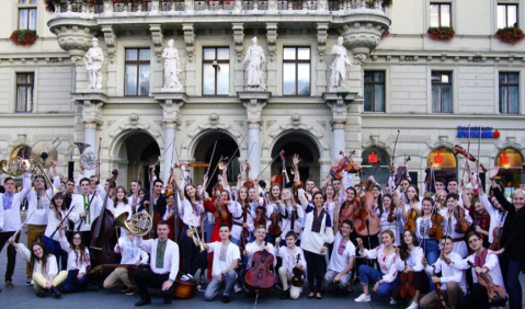 Jugendsymphonieorchester der Ukraine. Foto: Sächsisches Mozartfest