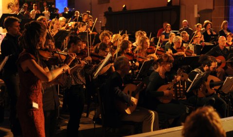 Das Klezmerorchester Erfurt. Foto: Maik Ehrlich, Presse
