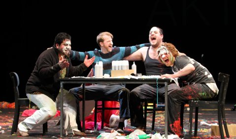 La Bohème in Bremen. Foto: Jörg Landsberg