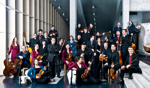 Les Ambassadeurs bei der Bach Biennale Weimar. Foto: Sanja Harris, Presse
