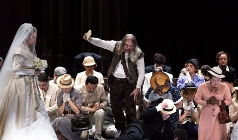 Giacomo Meyerbeers „Les Huguenots“ in Genf. Foto: Magali Dougados