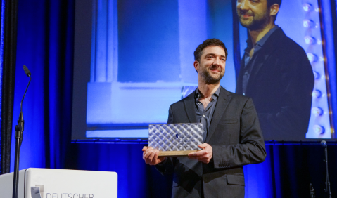 Lorenz Dangel mit Filmmusikpreis 2016 geehrt. Foto: Filmmusiktage Sachsen-Anhalt, Joachim Blobel