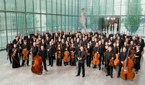 Das MDR Sinfonieorchester mit Kristjan Järvi. Foto: MDR, Peter Adamik