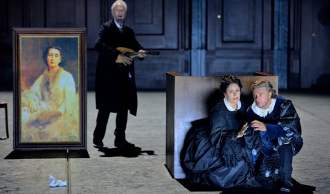 Meistersinger in Bayreuth. Foto: Bayreuther Festspiele / Enrico Nawrath