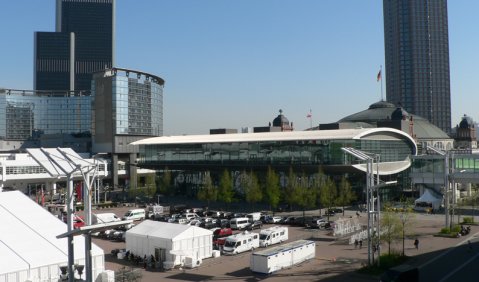 Das erste Grün sprießt schon: die Musikmesse erfindet sich neu. Foto: Juan Martin Koch