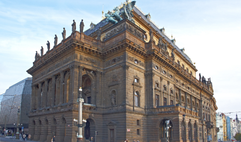 Staatsoper in Prag wird bis 2019 saniert. Foto: Presse Nationaltheater Prag