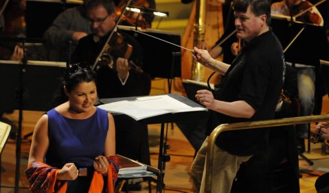 Anna Netrebko auf dem Weg in den Wagner-Olymp. Foto: Mathias Creutziger