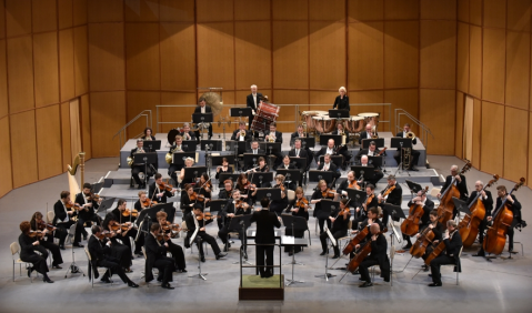 Die Neue Lausitzer Philharmonie. Foto: Marlies Kross, Gerhart Hauptmann-Theater Görlitz-Zittau