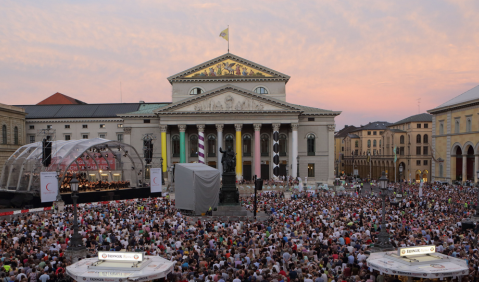 Münchner Opernfestspiele mit großen Namen: Von Baselitz bis Kaufmann. Foto: Wilfried Hösl