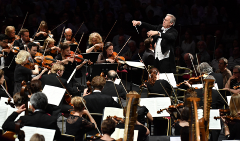 Das Orchestre Révolutionnaire et Romantique beim Musikfest Berlin. Foto:  Chris Christodoulou