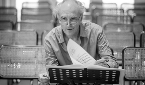 Hanns-Eisler-Stipendium 2022 für Komponist Klaus Ospald. Foto: Stadt Leipzig, Maurice Weiss
