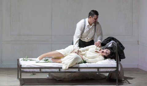 Giuseppe Verdis „Otello“ | Premiere: 23. November 2018 | Musikalische Leitung: Kirill Petrenko | Inszenierung: Amélie Niermeyer. Foto: Wilfried Hösl