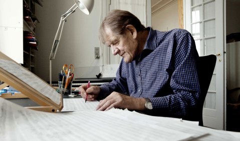 Per Nørgård. Foto: Manu Theobald