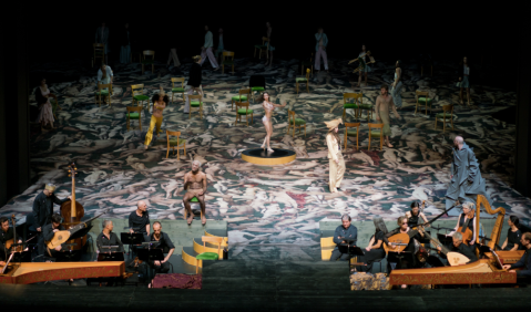 L’incoronazione di Poppea bei den Salzburger Festspielen 2018. Foto: Presse, Maarten Vanden Abeele