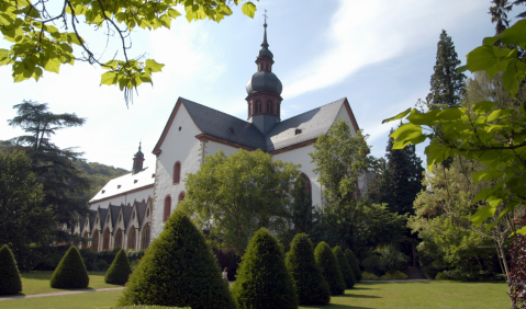 Kloster Eberbach bei Eltville. Foto: HR, Manfred Roth