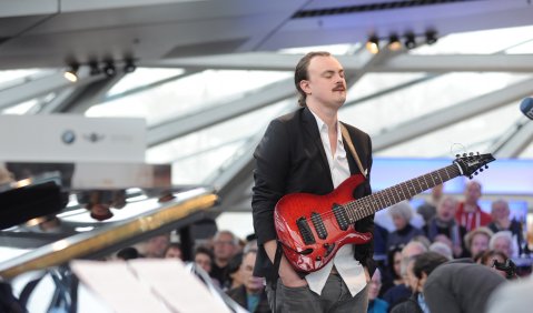 Carl Mörner Ringström im Doppelkegel. Foto: Ssirus W. Pakzad