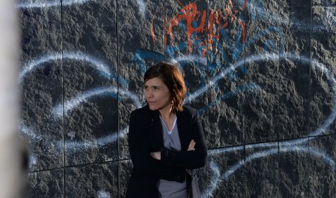 Kunsthistorikerin Bénédicte Savoy erhält Kulturpolitikpreis. Foto: TU Berlin, David Ausserhofer
