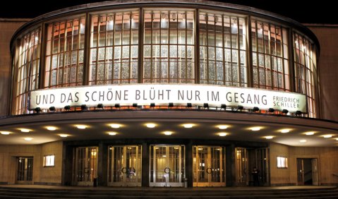 Das Schiller Theater, Sitz der Staatsoper Berlin. Foto: Thomas Bartilla