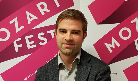 Simon Pickel. Künstlerischer Leiter Deutsches Mozartfest Augsburg. Foto: Presse Mozartfest, Simon Pickel