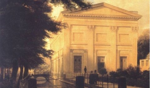 Historische Ansicht des Gebäudes der Berliner Sing-Akademie. Foto: Wikimedia Commons