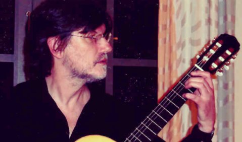 Der Gitarrist Rainer Stegmann