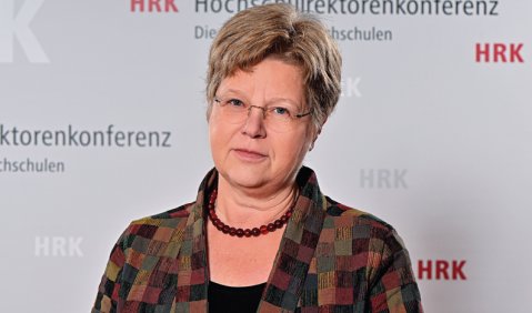 Susanne Rode-Breymann, Vizepräsidentin der HRK. Foto: HRK/Jürgen Scheere